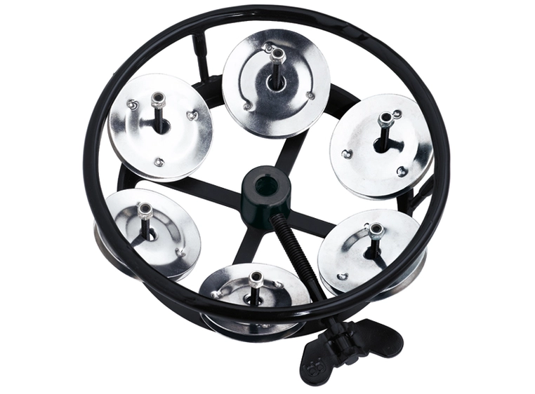 Meinl THH-1-BK Hi-Hat Tamburin, Black (M) 